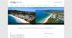 Desktop Screenshot of bridgeaway.com.au