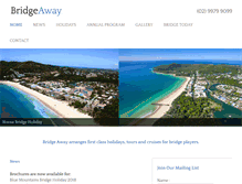 Tablet Screenshot of bridgeaway.com.au